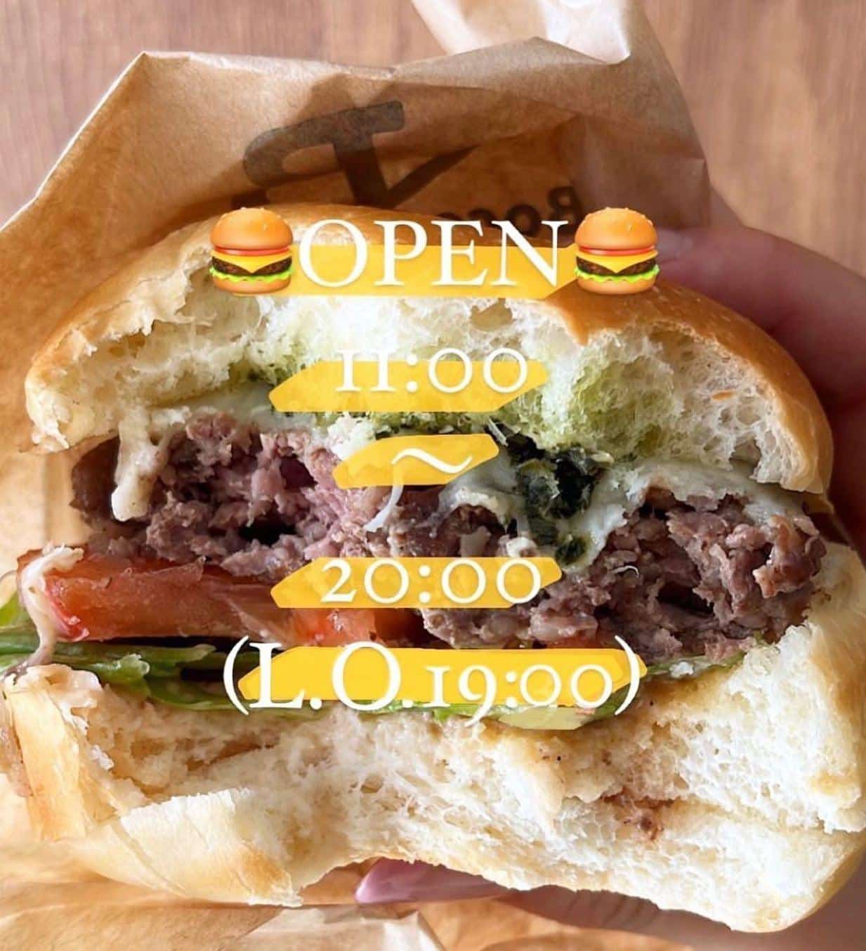 ご家族連れや大人数にもOK!使いやすいBocca burger!